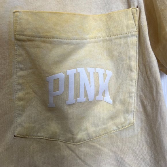 Victoria's Secret PINK Oversized Short Sleeve Campus Tee - Picture 4 of 6